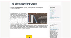 Desktop Screenshot of bobrosenberggroup.com