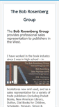 Mobile Screenshot of bobrosenberggroup.com