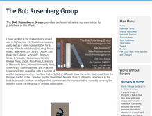 Tablet Screenshot of bobrosenberggroup.com